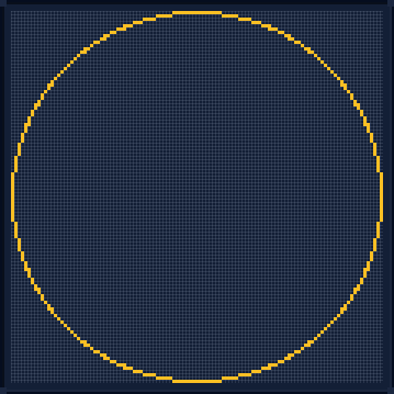Minecraft 113x113 Circle — 340 Blocks