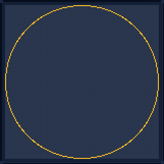 Minecraft 151x151 Circle — 456 Blocks