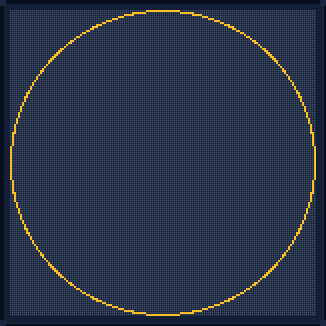 Minecraft 153x153 Circle — 488 Blocks