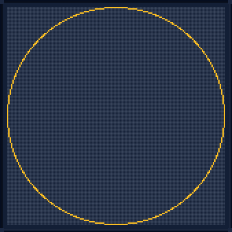 Minecraft 159x159 Circle — 496 Blocks