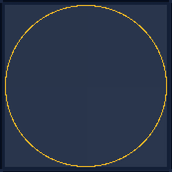 Minecraft 163x163 Circle — 536 Blocks