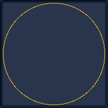 Minecraft 175x175 Circle — 540 Blocks