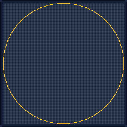 Minecraft 201x201 Circle — 640 Blocks