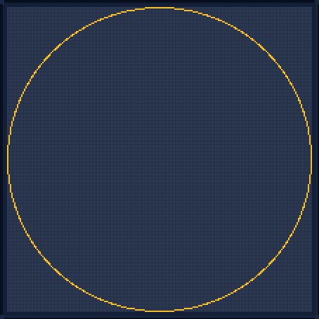 Minecraft 217x217 Circle — 692 Blocks