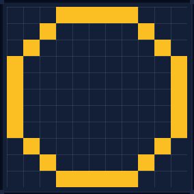 Minecraft 11x11 Kuppel — 133 Blöcke