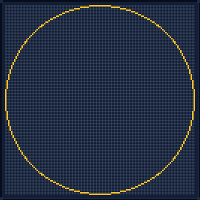 Minecraft 127x127 Dome — 19577 Blocks