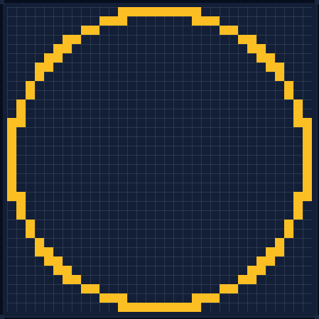 Minecraft 33x33 Dome — 1329 Blocks