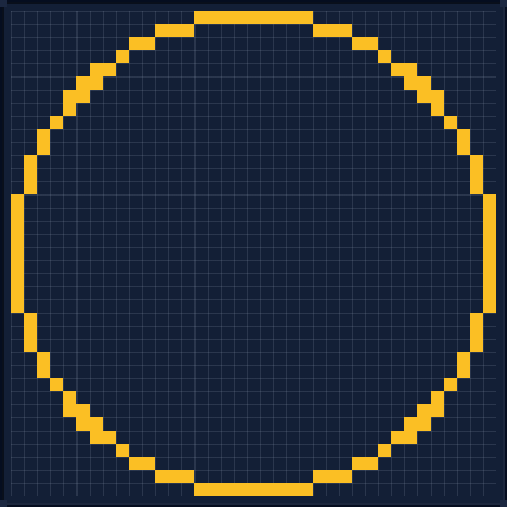Minecraft 37x37 Kuppel — 1665 Blöcke