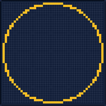 Minecraft 45x45 Dome — 2473 Blocks