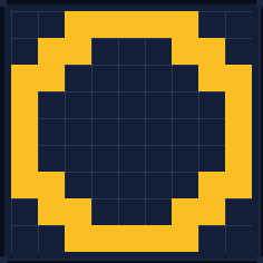 Minecraft 9x9 Dome — 97 Blocks