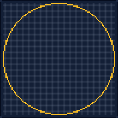 Minecraft 93x93 Cupola — 10481 blocchi
