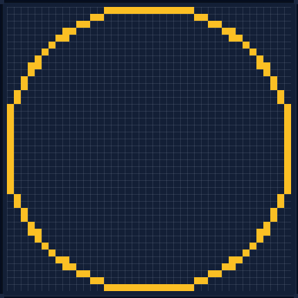 Minecraft 49x49 Torus — 7300 Blocks