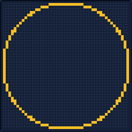 Minecraft 57x57 Torus — 12772 Blöcke