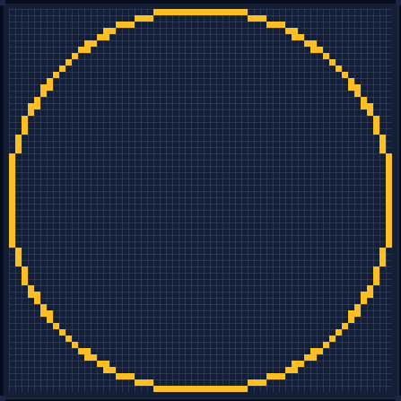 Minecraft 73x73 Torus — 23572 Blocks
